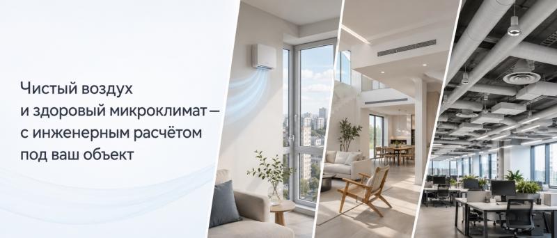 Вентиляционная установка под ключ