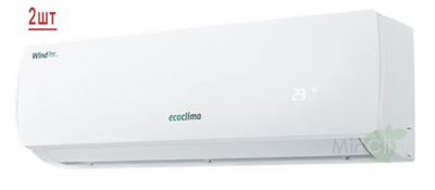 Мульти-сплит система на 2 комнаты Ecoclima CMWM-H09/4R2 [W]*2/СM2-H16/4DR2 