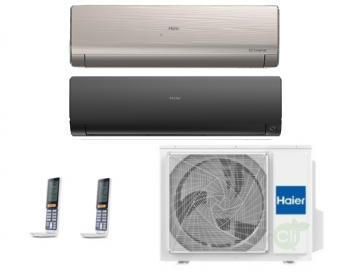 Мульти сплит система на 2 комнаты Haier 2U40S2SM1FA/AS25S2SF2FA-G/AS35S2SF2FA-B 
