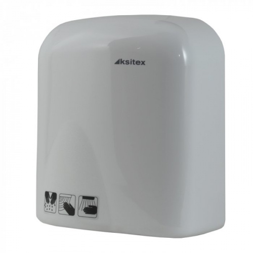 Пластиковая сушилка для рук Ksitex M-1650 (эл.сушилка для рук) 