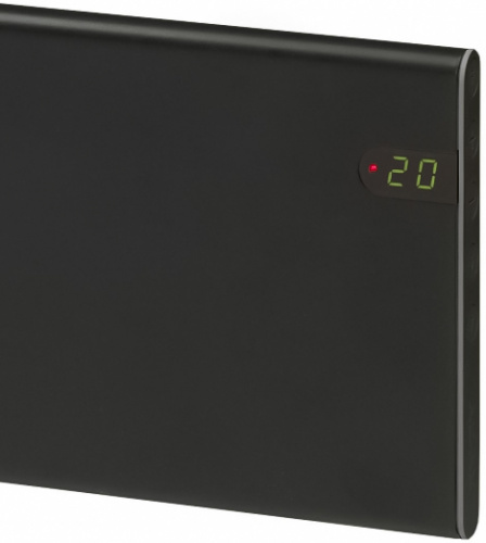 Конвектор электрический Glamox H30 200мм/600Вт/IP20 черный 