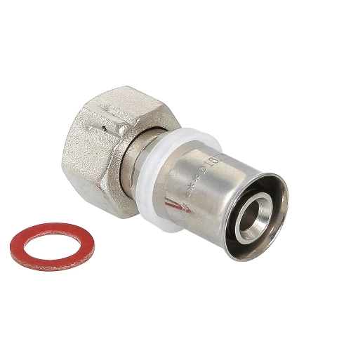 Пресс-фитинг с накидной гайкой 