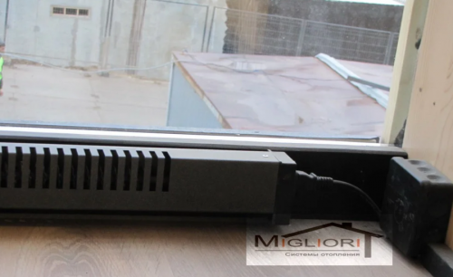 Конвектор электрический RED Solution БК150Ф венге правый 