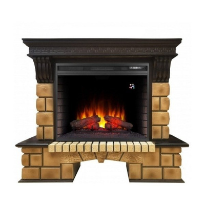 Real-Flame Stone Brick 26 с очагом Epsilon 26 S IR
