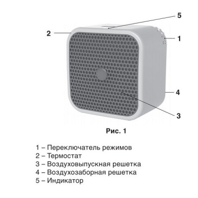 Тепловентилятор Zanussi ZFH/C-408 