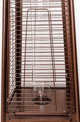 Газовый уличный обогреватель Stalleh Pyramid X4 Rattan Brown 