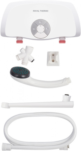 Электрический проточный водонагреватель 3,5 кВт Royal Thermo Smartfix TS (3,5 kW) - кран+душ 