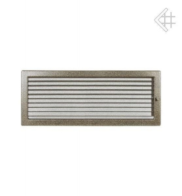 Kratki 22х45 черная/латунь пористая с жалюзи 22/45CZX