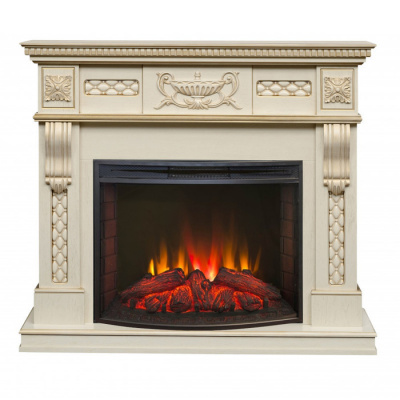 Real-Flame Corsica Lux 25,5/26 WT с очагом Evrika 25,5 LED
