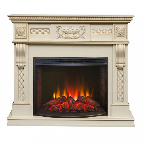 Real-Flame Corsica Lux 25,5/26 WT с очагом Evrika 25,5 LED 