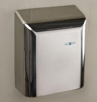 Металлическая сушилка для рук Nofer BIG FLOW 2050 W глянцевая (01451.B) 