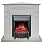 Real-Flame Dominica Corner STD/EUG WT с очагом Fobos s Lux BL/BR, Majestic s Lux BL/BR 