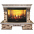 Real-Flame Sorento 33 WT с очагом 3D Firestar 33 