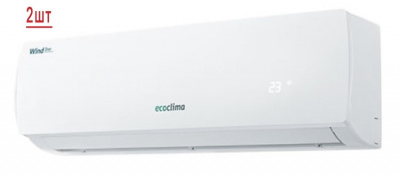 Мульти-сплит система на 2 комнаты Ecoclima CMWM-H09/4R2 [W]*2/СM2-H16/4DR2