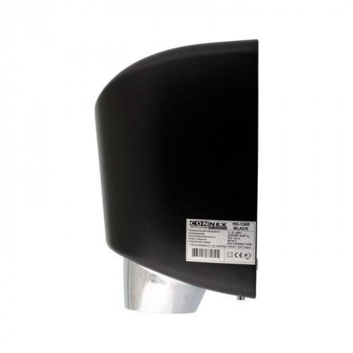 Электрическая сушилка для рук CONNEX HD-1200 BLACK 