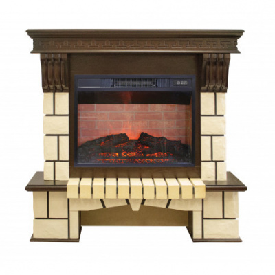 Real-Flame Stone 24 с очагом Irvine 24