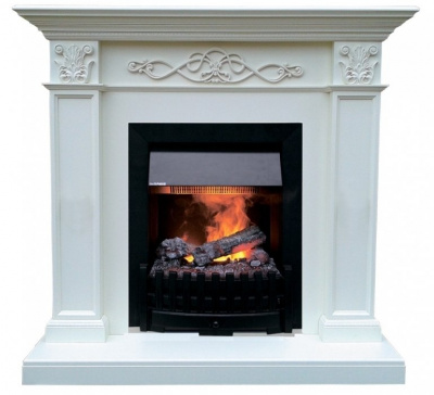 Dimplex Verona STD с очагом Danville black (Белый дуб)