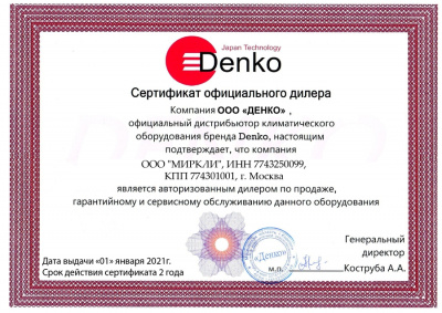 Настенный внутренний блок мульти-сплит системы Denko DNMULT - 18 