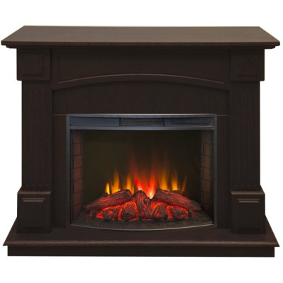 Real-Flame Carolina 25,5 DN с очагом Evrika 25,5 LED