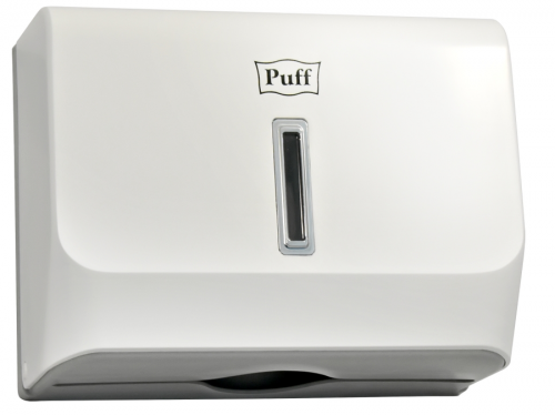 Диспенсер для бумажных полотенец Puff 5130, белый 