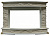 InterFlame Памир сланец под очаги Panoramic 28 LED FX Sirius 30 LED FX (бежевый с патиной) 
