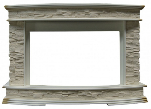 InterFlame Памир сланец под Panoramic 33W FX (бежевый с патиной) 