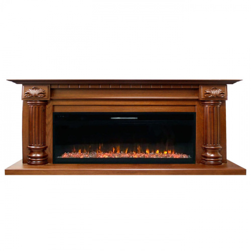 Royal Flame Edinburg 60 с очагом Vision 60 (Тёмный орех) 