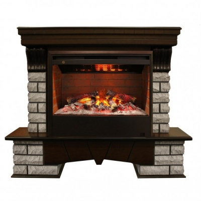 Real-Flame Country Rock 26 с очагом 3D Helios 26