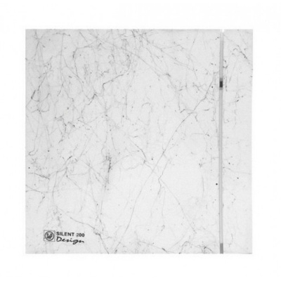 Soler & Palau SILENT-200 CZ MARBLE WHITE DESIGN - 4C (230V 50)