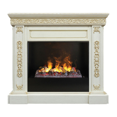 Real-Flame Ekaterina 26 WT с очагом Black вставка + 3D Cassette 630