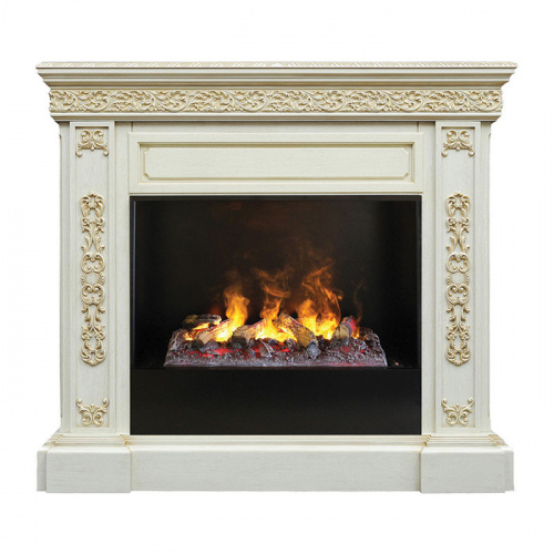 Real-Flame Ekaterina 26 WT с очагом Black вставка + 3D Cassette 630 