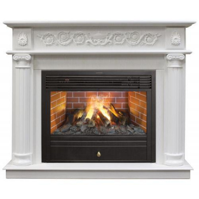 Real-Flame Attica 25,5/26 WT с очагом 3D Novara