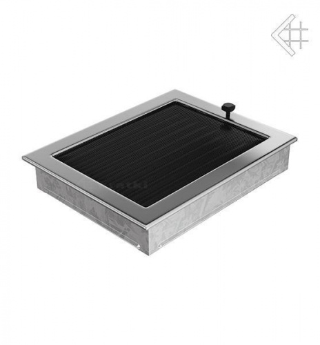 Kratki 22х30 никелированная с жалюзи 22/30NX 