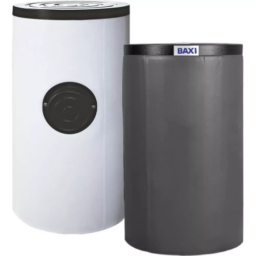 Внешний накопительный эмалированный бойлер с двумя змеевиками BAXI ubt 800 dc 