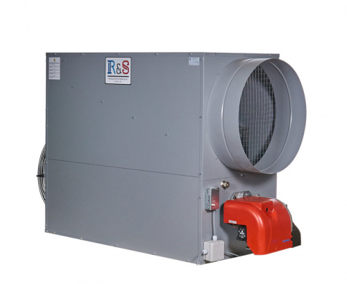 Теплогенератор на отработанном масле R-and-S 120 О (230 V -1- 50/60 Hz) 