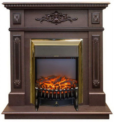 Real-Flame Lilian STD/EUG DN с очагами Fobos s Lux BL/BR, Majestic s Lux BL/BR