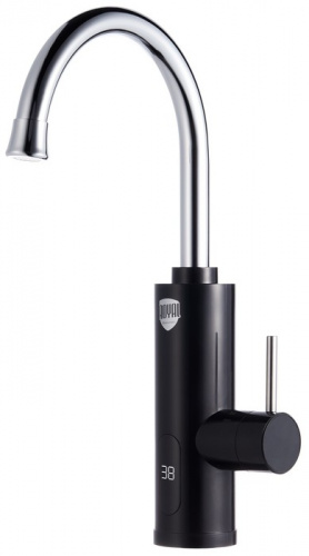 Электрический проточный водонагреватель 3 кВт Royal Thermo QuickTap (Black) 