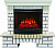 Real-Flame Country 25 WT с очагом Evrika 25,5 LED 