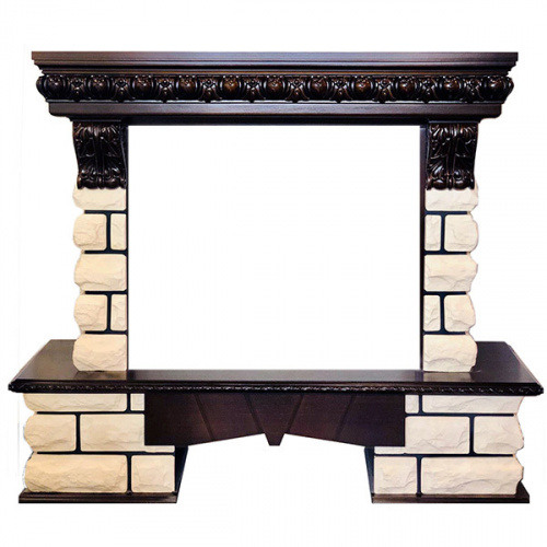 Royal Flame Pierre Luxe LORD под очаг Jupiter FX New Темный дуб 