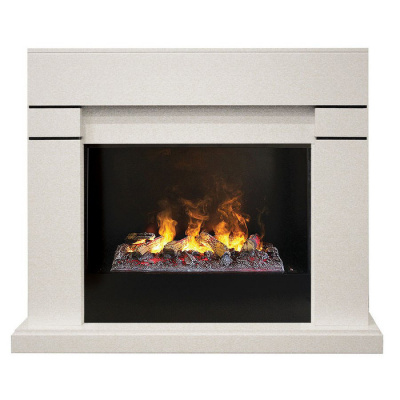 Real-Flame Lindelse 26 WT с очагом 3D Cassette 630 (Black вставка)