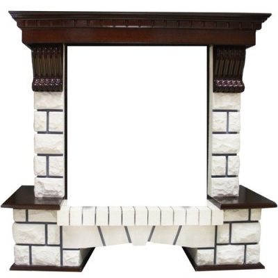 Dimplex Pierre Luxe белый (для классика Opti-Myst, Optiflame)