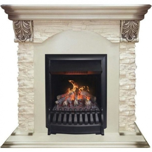 Real-Flame Dublin LUX STD/EUG WT с очагом 3D Oregan 