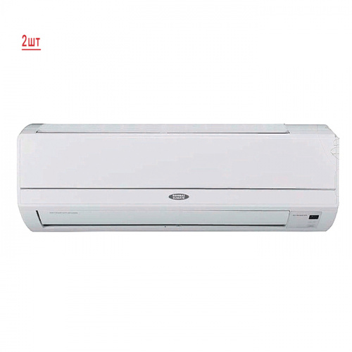 Мульти сплит-система на 2 комнаты General Climate GU-M2E18H1/GC-ME09HRI*2шт 