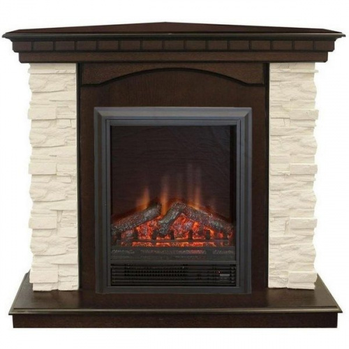 Real-Flame Elford Corner STD/EUG с очагом Eugene 