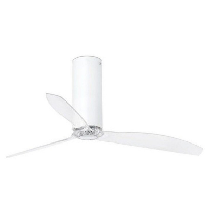 Faro Tube Fan Shiny White