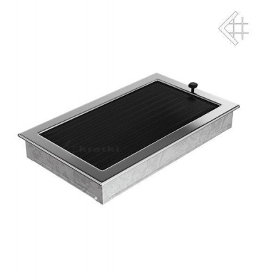 Kratki 22х37 никелированная с жалюзи 22/37NX