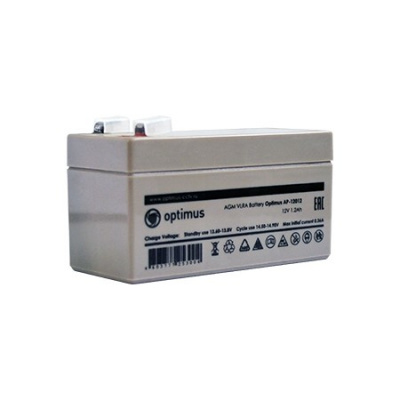 Аккумулятор Optimus АP12012, 1.2 A/h