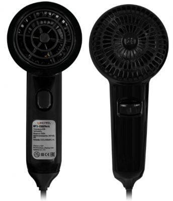 Настенный фен MEYVEL MF3-1300 (Black) 