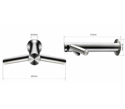 Металлическая сушилка для рук Dyson Airblade WD 06 